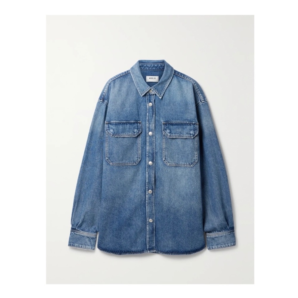 AGOLDE Camryn Shirt in color “SWING”. BNWT. Retails for $228.